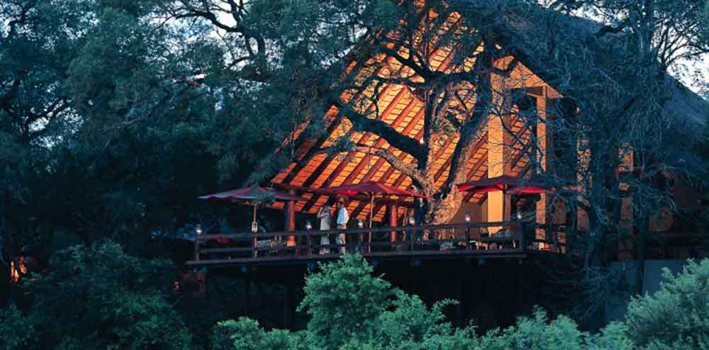 Londolozi, main camp viewing deck