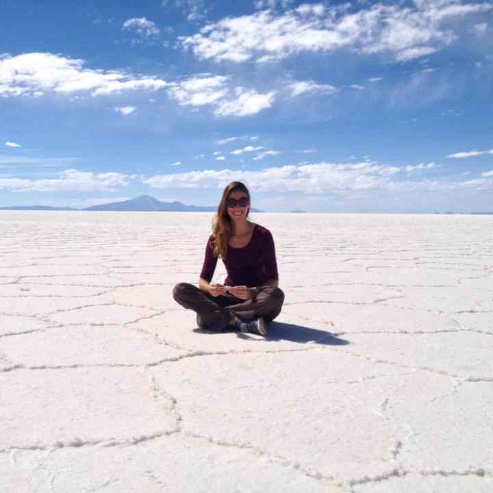 Me on Salt Flats