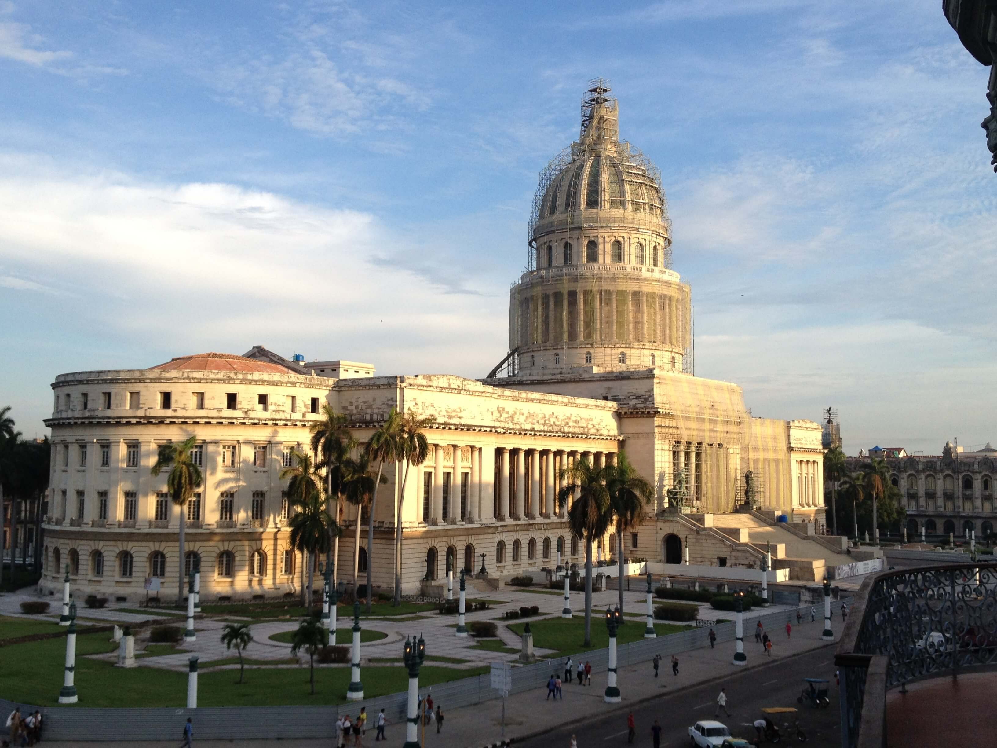 El Capitolo, Havana - view from the Saratoga