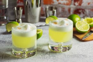 Two Pisco Sour Cocktails | Chile | The Ultimate Travel Company