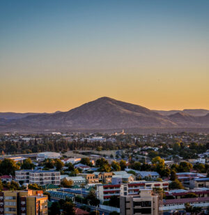 Windhoek Skyline at Sunset | Luxury Namibia Holidays | The Ultimate Travel Company