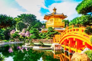 A Golden Bridge and Temple | China Holidays | The Ultimate Travel Company