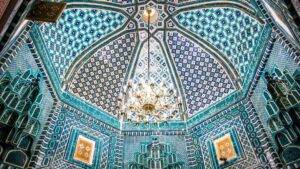 Decorative ceiling | Uzbekistan | The Ultimate Travel Company