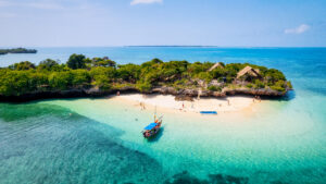 Aerial View of Zanzibar Island Coastline | Zanzibar Holidays | The Ultimate Travel Company