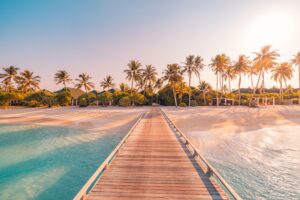 Beautiful Coastline in the Maldives | Luxury Maldives Holidays | The Ultimate Travel Company