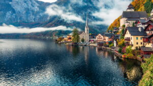 Austria | Hallstatt Autumn Scene | The Ultimate Travel Company