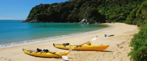 Kayaking at the Abel Tasman National Park on the South Island | New Zealand Holidays | The Ultimate Travel Company