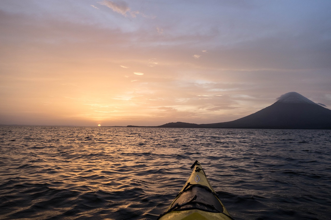 View Across the Ocean Whilst Kayaking in Nicaragua | Nicaragua Holidays | Costa Rica Holidays | The Ultimate Travel Company