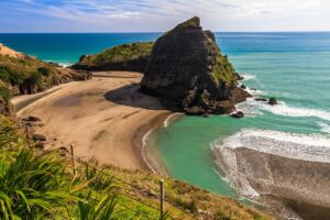 Piha Beach on the West Coast of the North Island, Auckland | New Zealand Holidays | The Ultimate Travel Company
