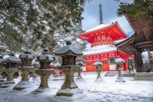 A Snowy Temple in Japan | Luxury Japan Holidays | The Ultimate Travel Company