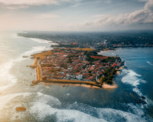 Aerial View of Galle and the South Coast | Luxury Sri Lanka Holidays | The Ultimate Travel Company