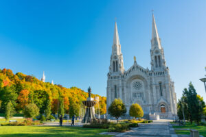 Exterior of the Basilica of Sainte Anne de Beaupre in Québec City | Luxury Canada Holidays | The Ultimate Travel Company