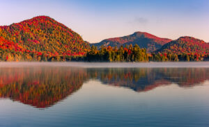 View of Lac Superieur in Mont-Tremblant | Luxury Canada Holidays | The Ultimate Travel Company