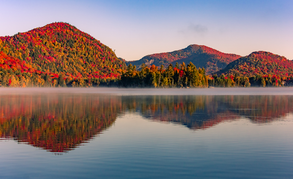 View of Lac Superieur in Mont-Tremblant | Luxury Canada Holidays | The Ultimate Travel Company