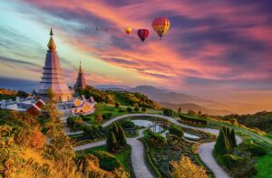 Hot Air Balloons Across Chiang Mai | Luxury Thailand Holidays | The Ultimate Travel Company