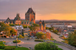 Frontenac Castle in Old Quebec City | Luxury Canada Holidays | The Ultimate Travel Company