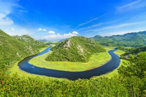 Montenegro | Virpazar,Karuc,Rijeka Crnojevica aerial view | Ultimate Travel Company