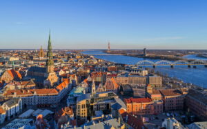 Aerial View of Riga | Luxury Latvia Holidays | The Ultimate Travel Company