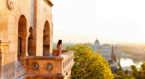 Woman Overlooking Georgia | Luxury Georgia Holidays | The Ultimate Travel Company