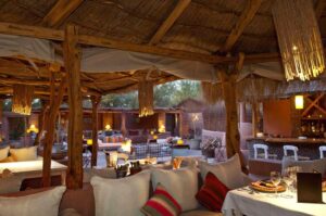 Awasi Atacama | Atacama Desert | Chile | A cozy outdoor lounge with a fire pit | The Ultimate Travel Company