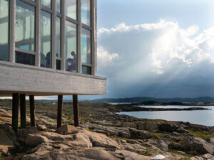 Exterior of Fogo Island Inn, Newfoundland | Luxury Canada Holidays | The Ultimate Travel Company
