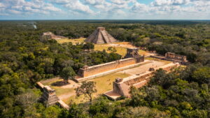Mexico City | aerial view of the Kukulkan Pyramid | The Ultimate Travel Company