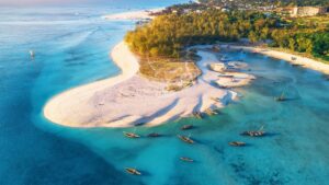 Aerial View of Zanzibar | Luxury Zanzibar Holidays | The Ultimate Travel Company