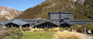 The Hermitage Hotel, Aoraki Mount Cook | The Hermitage at daytime | New Zealand | The Ultimate Travel Company