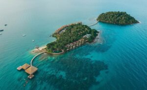 Song Saa Private Island Resort | Cambodia | Aerial View of the Resort | The Ultimate Travel Company