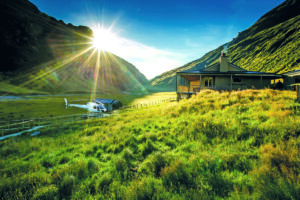 Minaret Station, New Zealand | a helicopter | The Ultimate Travel Company