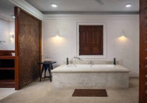 Outdoor Bathroom at Kahanda Kanda | Sri Lanka Holidays | The Ultimate Travel Companytimate Travel Company