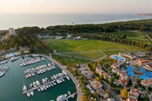 Porto Sani Village, Halkidiki | Greece | Aerial view of the Porto Sani Village | The Ultimate Travel Company