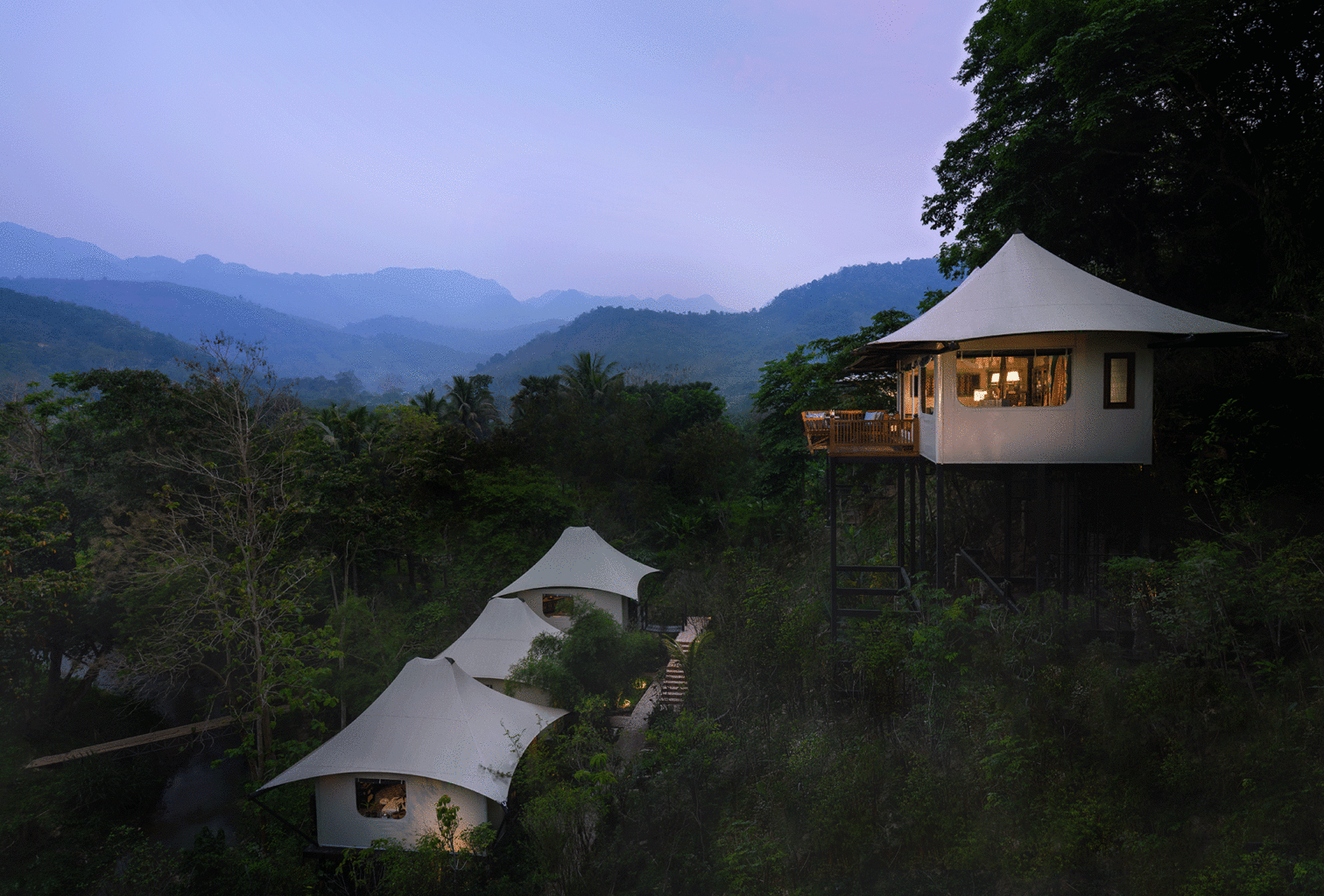 Rosewood Luang Prabang | Laos | Elevated tented lodges surrounded by forest | The Ultimate Travel Company