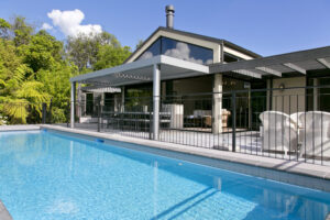 The Point Villas, Taupo | New Zealand | Pool area | The Ultimate Travel Company
