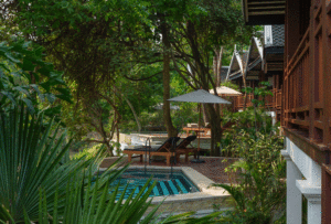 Rosewood Luang Prabang | Laos | The pool villa with pool area | The Ultimate Travel Company