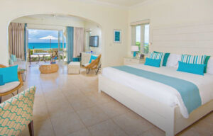 Bedroom in Blue Waters Resort | Antigua | The Ultimate Travel Company