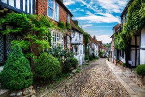 Charming Houses Along a Cobbled Street in Rye, England | Luxury England Holidays | The Ultimate Travel Company