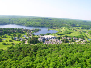 Aerial View of Deerhurst Resort | Luxury Canada Holidays | The Ultimate Travel Company