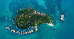 Song Saa Private Island Resort | Cambodia | Aerial View of the Resort | The Ultimate Travel Company
