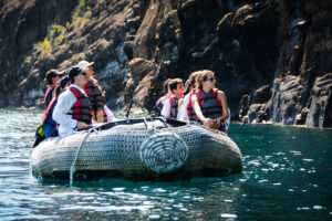 Family on a Panga Ride | Luxury Galapagos Holidays | The Ultimate Travel Company