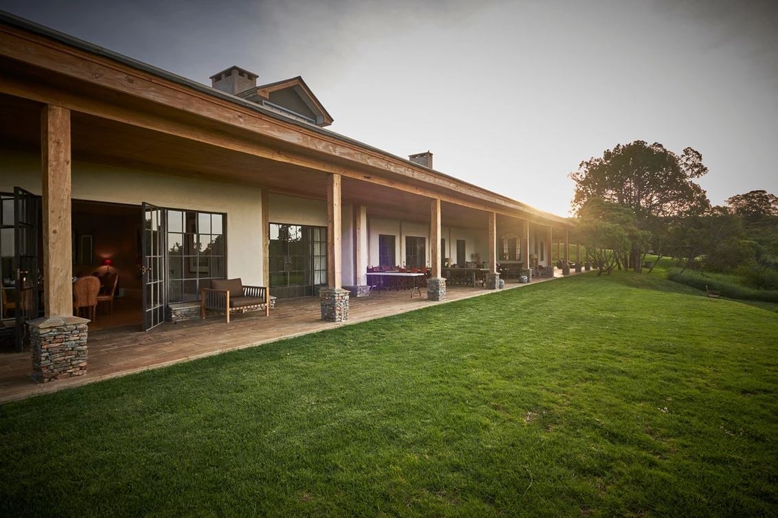 Patio of Lolldaiga House, Laikipia | Kenya Holidays | Kenya Safaris | The Ultimate Travel Company