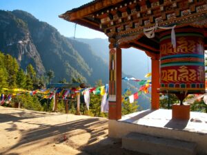 View of the Taktshang Monastery in Paro | Luxury Bhutan Holidays | The Ultimate Travel Company