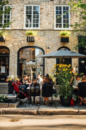 Hotel Le Germain Quebec | Canada | one big happy family are in the outside of the hotel | The Ultimate Travel Company