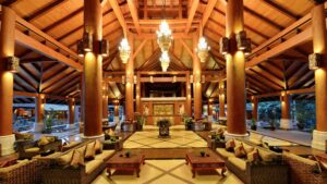 Aureum Palace Hotel And Resort Bagan | Myanmar| living area | The Ultimate Travel Company