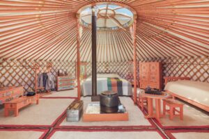 Genghis Khan Retreat | Mongolia | bedroom | The Ultimate Travel Company