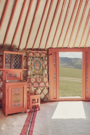 Genghis Khan Retreat | Mongolia | living room | The Ultimate Travel Company
