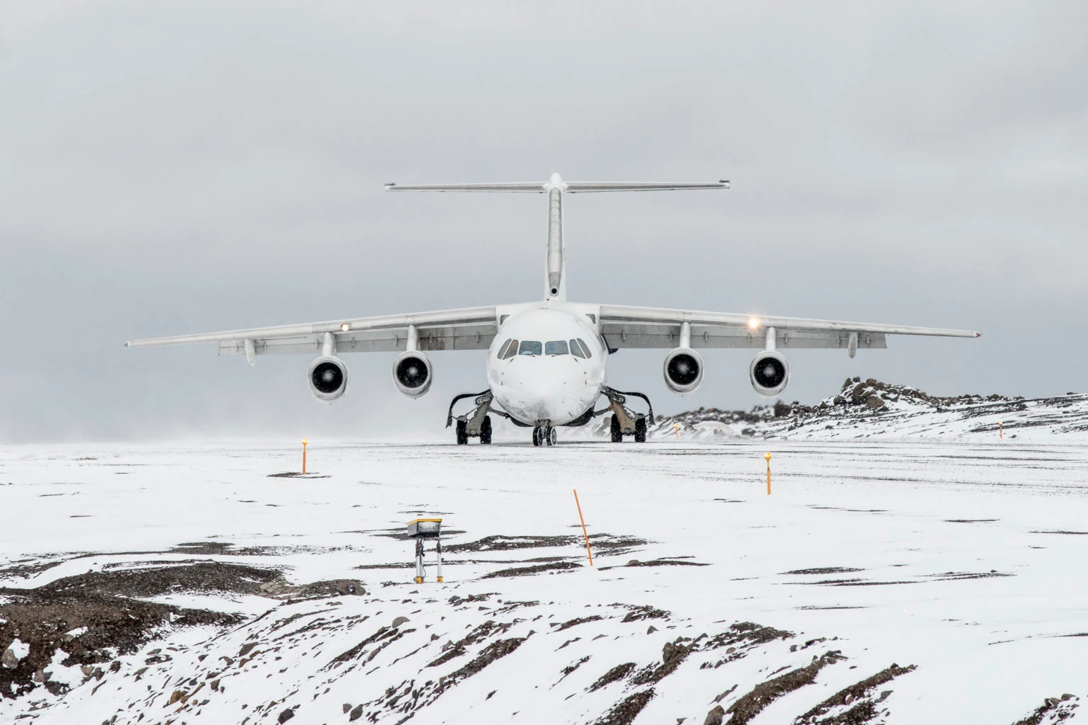 Airplane Landing in Antarctica | Antarctica Holidays | The Ultimate Travel Company