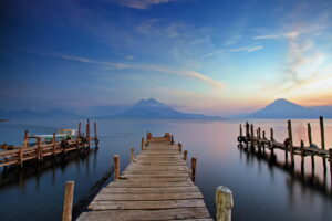 Mountain View Across Guatemala at Sunset | Luxury Guatemala Holidays | The Ultimate Travel Company