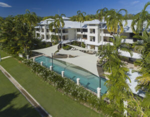 MANDALAY LUXURY BEACHFRONT APARTMENTS, PORT DOUGLAS | Indonesia | Aerial view of MANDALAY LUXURY BEACHFRONT APARTMENTS | The Ultimate Travel Company