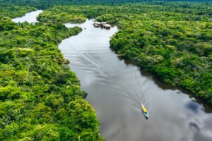 Aerial View of Peruvian Amazon Rainforest | Luxury Peru Holidays | The Ultimate Travel Company